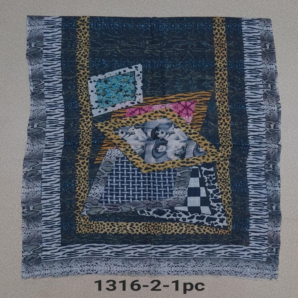 Pure wool modern digital printed stoles