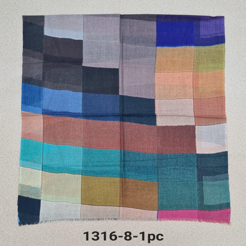 Pure wool modern digital printed stoles