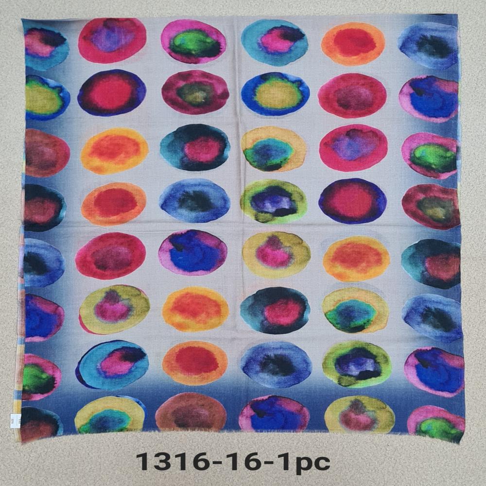 Pure wool modern digital printed stoles