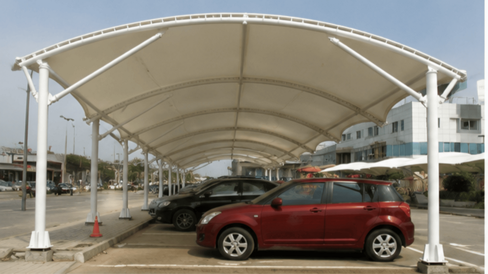 Car Parking Tensile Structure