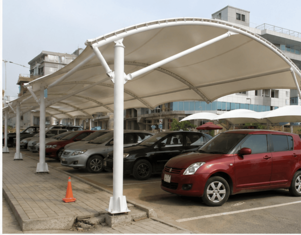 Car Parking Tensile Structure
