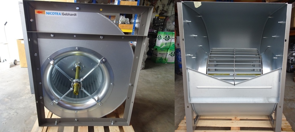 Nicotra Forward Curved Centrifugal Fan ADH 450 K HVAC Systems, Air Handling Units (AHUs), Ventilation Systems