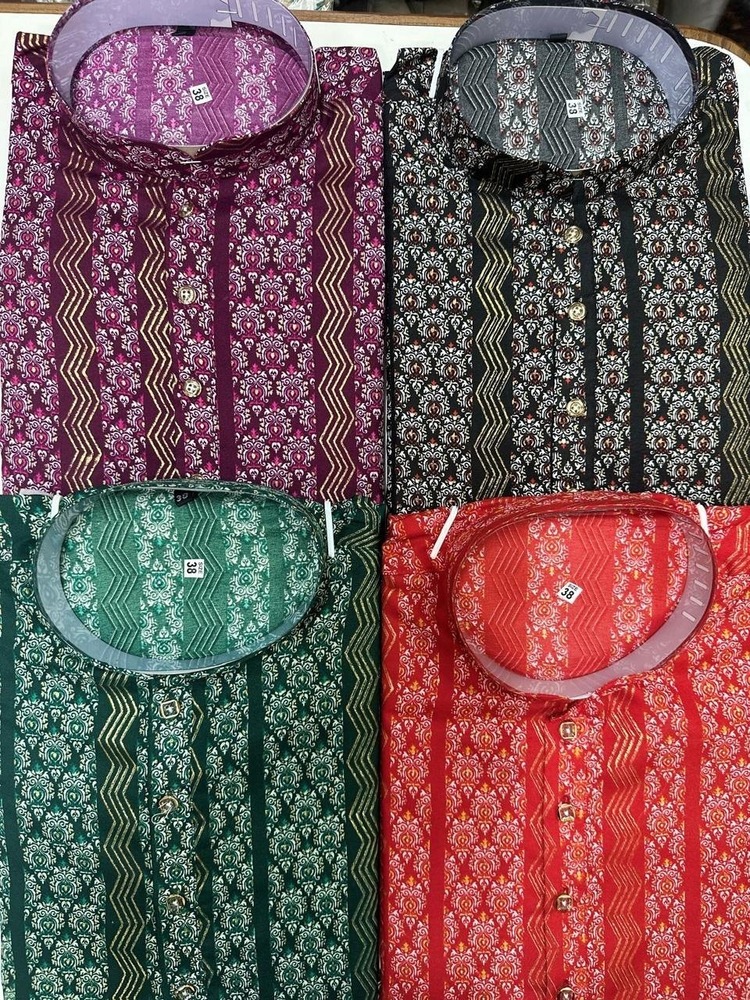 Mens Printed Navratri Kurta