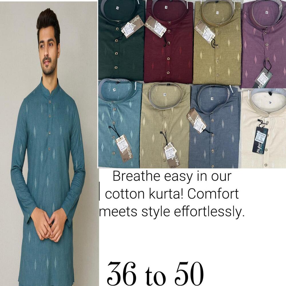 Mens Printed Kurta
