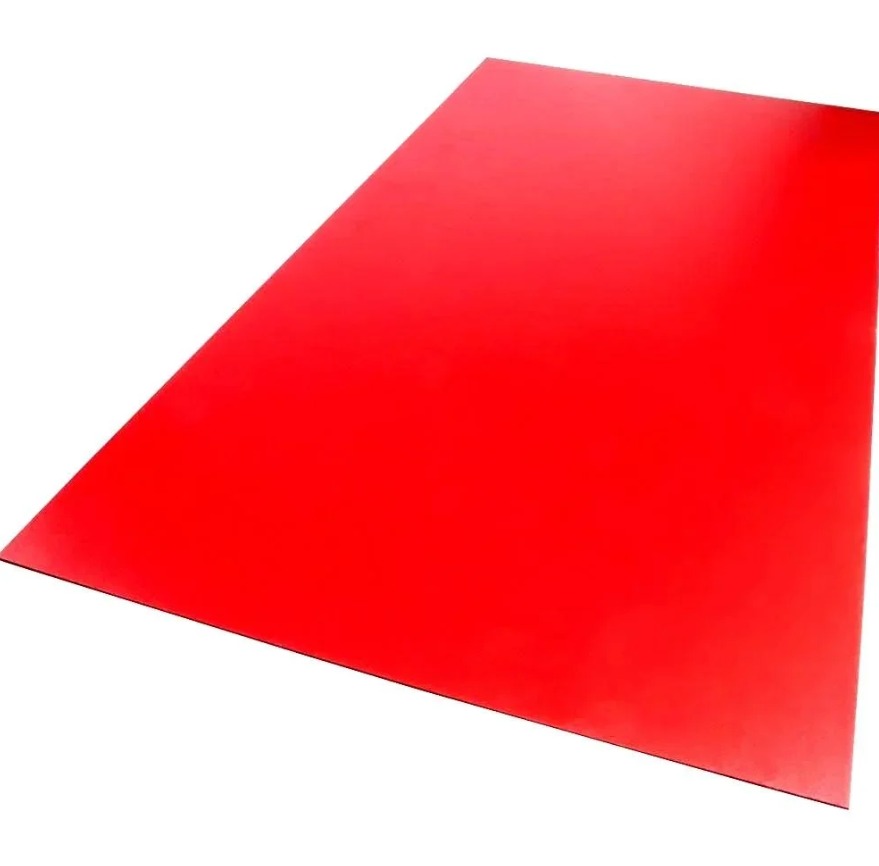 Red PVC Sheet