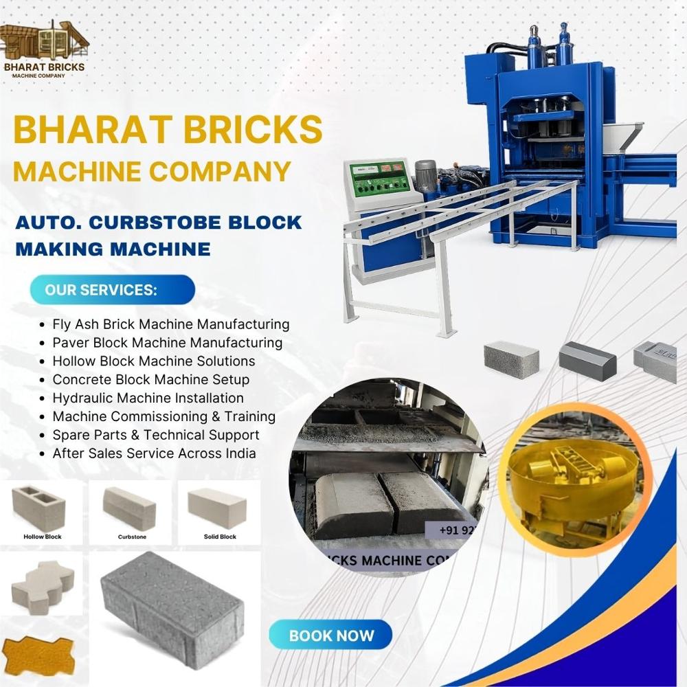 Curbstone Making Machine 