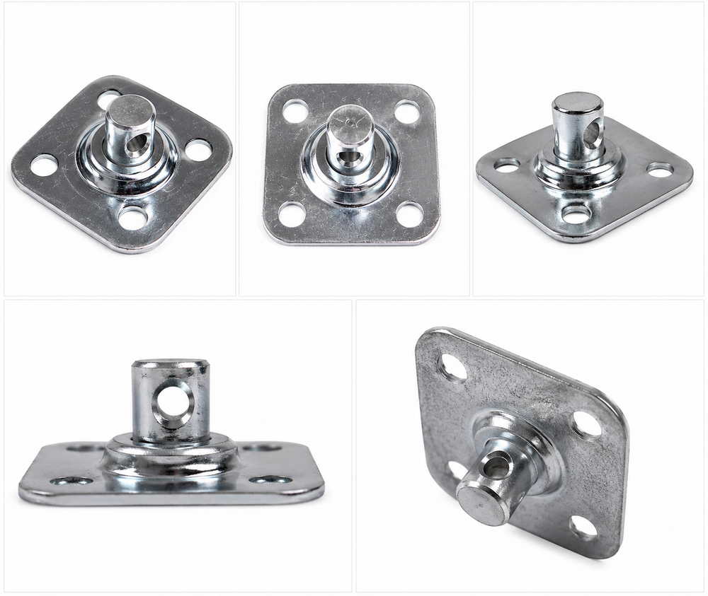 Scaffolding Base Plate - High-quality Steel, Pre-galvanized, Forged Construction Tool | Durable, Sturdy, Resistant To Rust And Corrosion