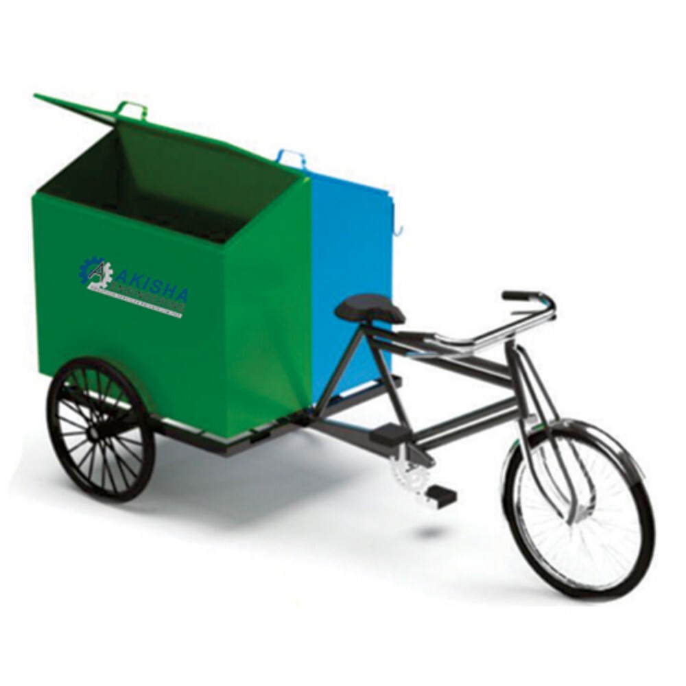 Tricycle Rickshaw - Material: Steel