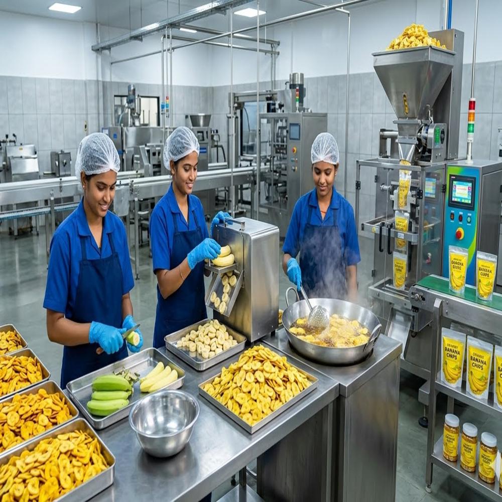 BANANA CHIPS PROCESSING PLANT
