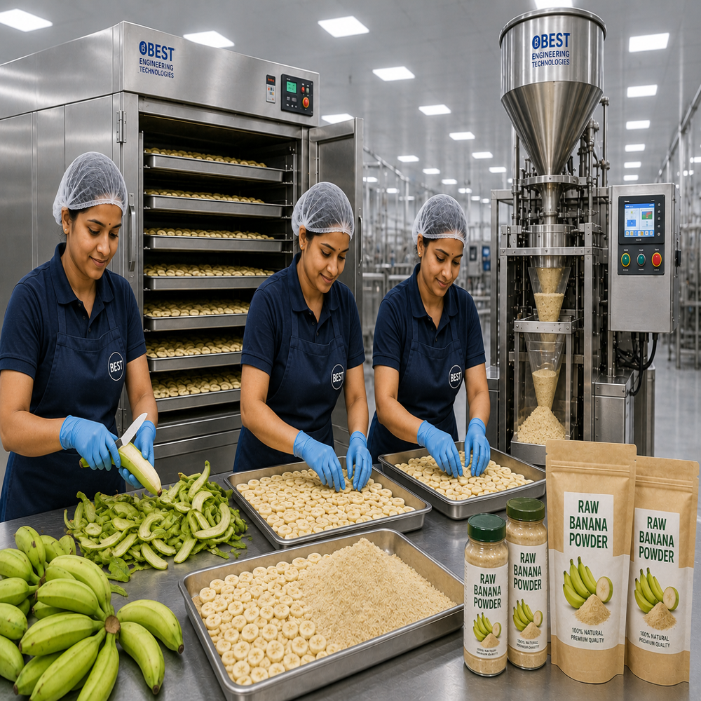 BANANA POWDER PROCESSING PLANT