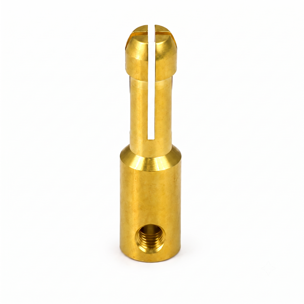 Brass Connector Pins - Color: Golden Yellow