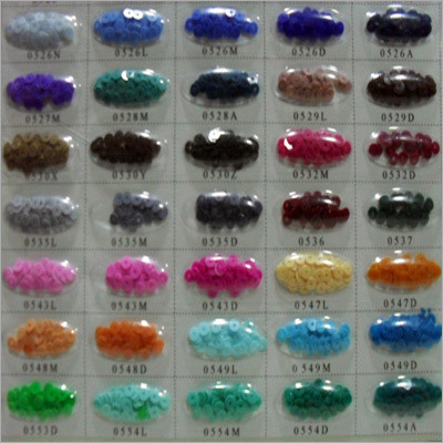 Paillette Sequins - Plastic, Various Sizes and Patterns | Waterproof, Long Lasting Shine, Elegantly Shaped, Glossy Finish