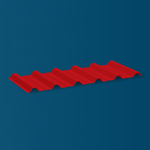 Single Ripped Trapezoidal Profile