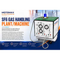 SF6 GAS HANDLING PLANT- MACHINE
