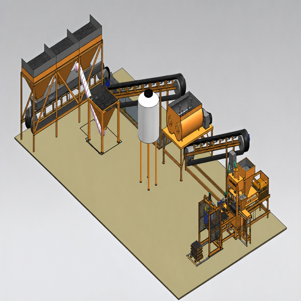 Fully Automatic Multifunction Brick Machine