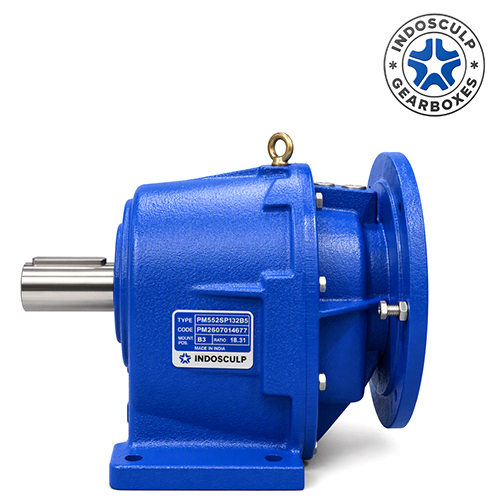 PM 55 Foot Mounted Inline Helical Gearbox