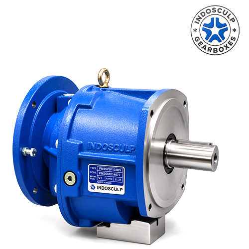 PM 55 Flange Mounted Inline Helical Gearbox