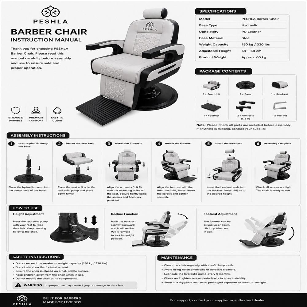 PESHLA NEW VINTAGE CHAIR PSFGB 1102