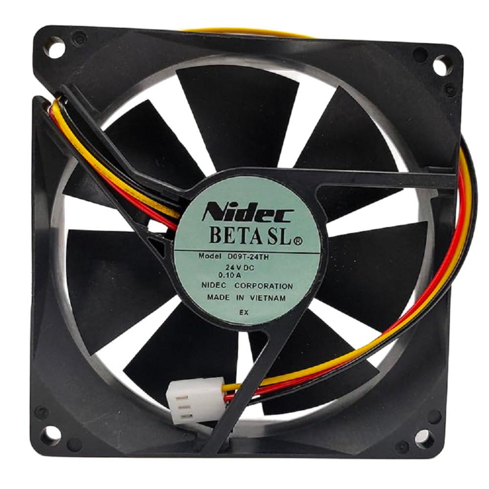 NIDEC D09T-24TH 24V DC 0.10A 9225mm Ball Bearing Industrial Axial Cooling Fan