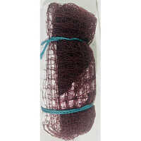 Nylon Flex Badminton Net - Color: Maroon/brown
