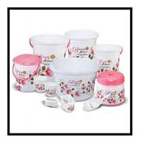 Plastic Bathroom Set