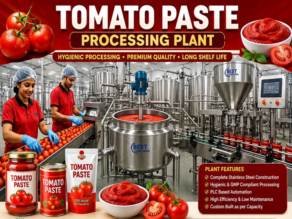 TOMATO PASTE PROCESSING PLANT