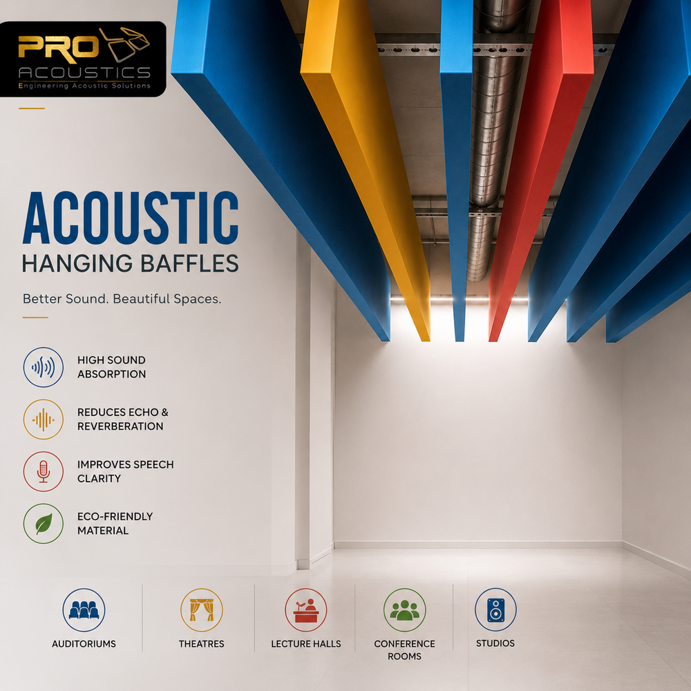 Auditorium  Metal Acoustic Baffles