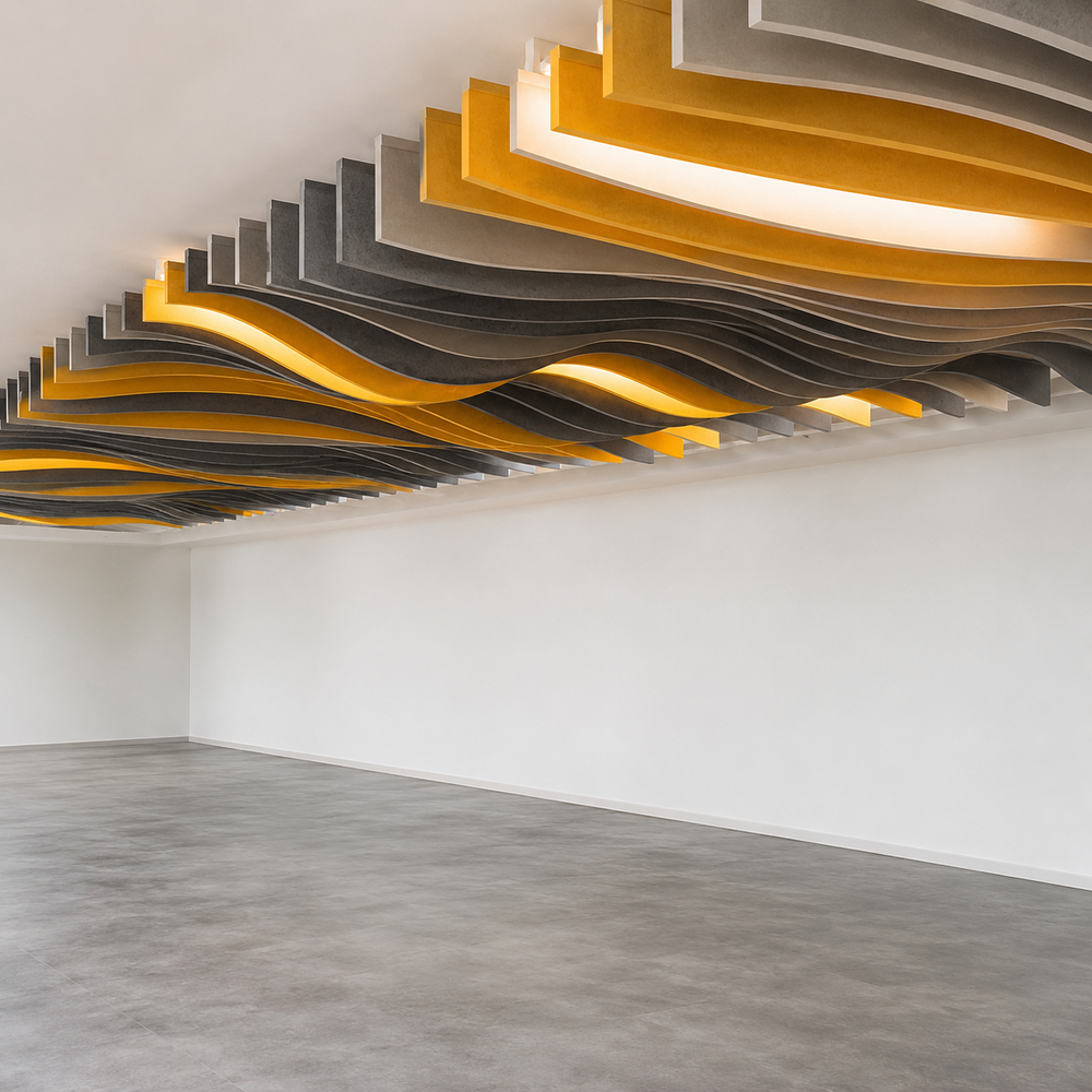 Auditorium  Metal Acoustic Baffles