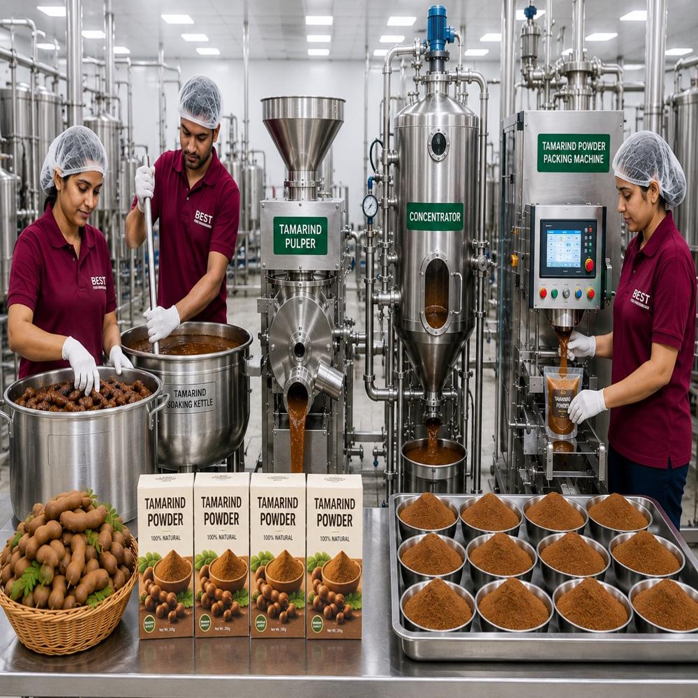 TAMARIND PULP POWDER PROCESSING PLANT