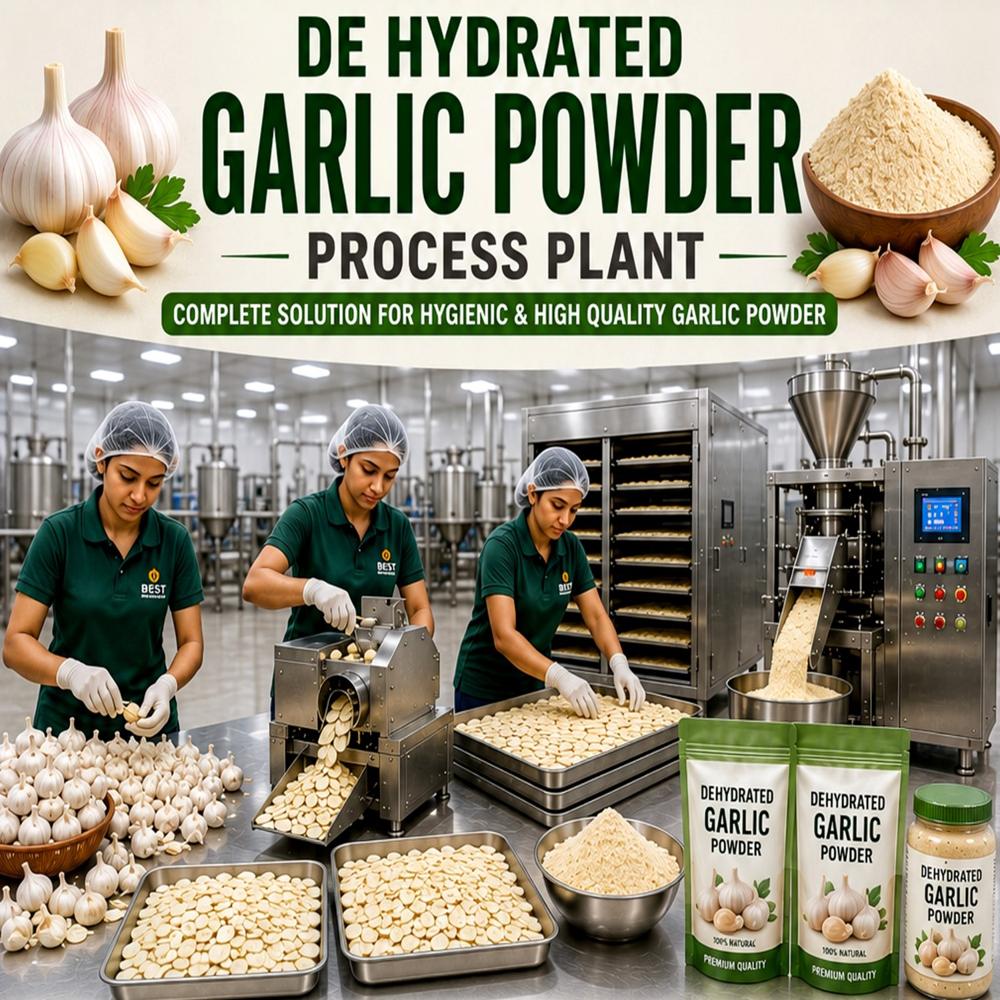 GARLIC POWDER PROCESSING PLANT