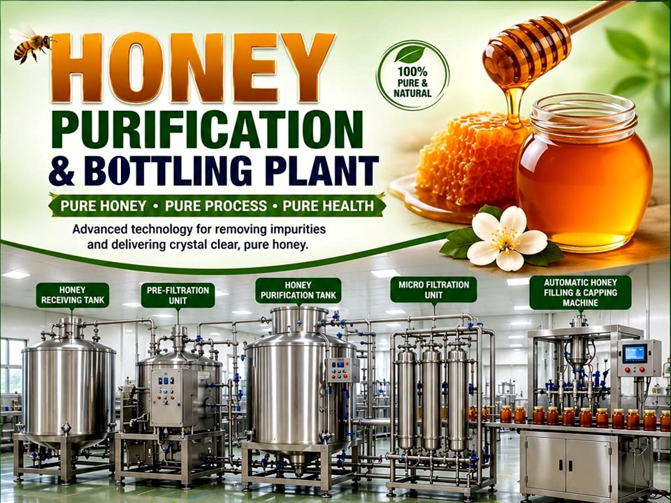HONEY PURIFICATION PROCESSING PLANT