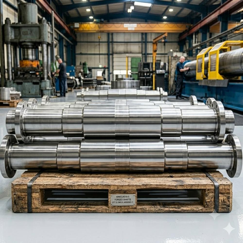EN26 826M40 1.6745 High-Tensile Forgings for Aerospace, Oil & Gas Heavy Drives  Crank Gear Shafts, Connecting Rods, Rings Fasteners