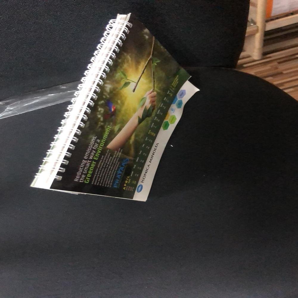 Custom Printed Calendar - High-quality Paper, A4/a3/custom Sizes, Wire-o Or Spiral Binding | Glossy Or Matte Lamination, Logo & Image Customization