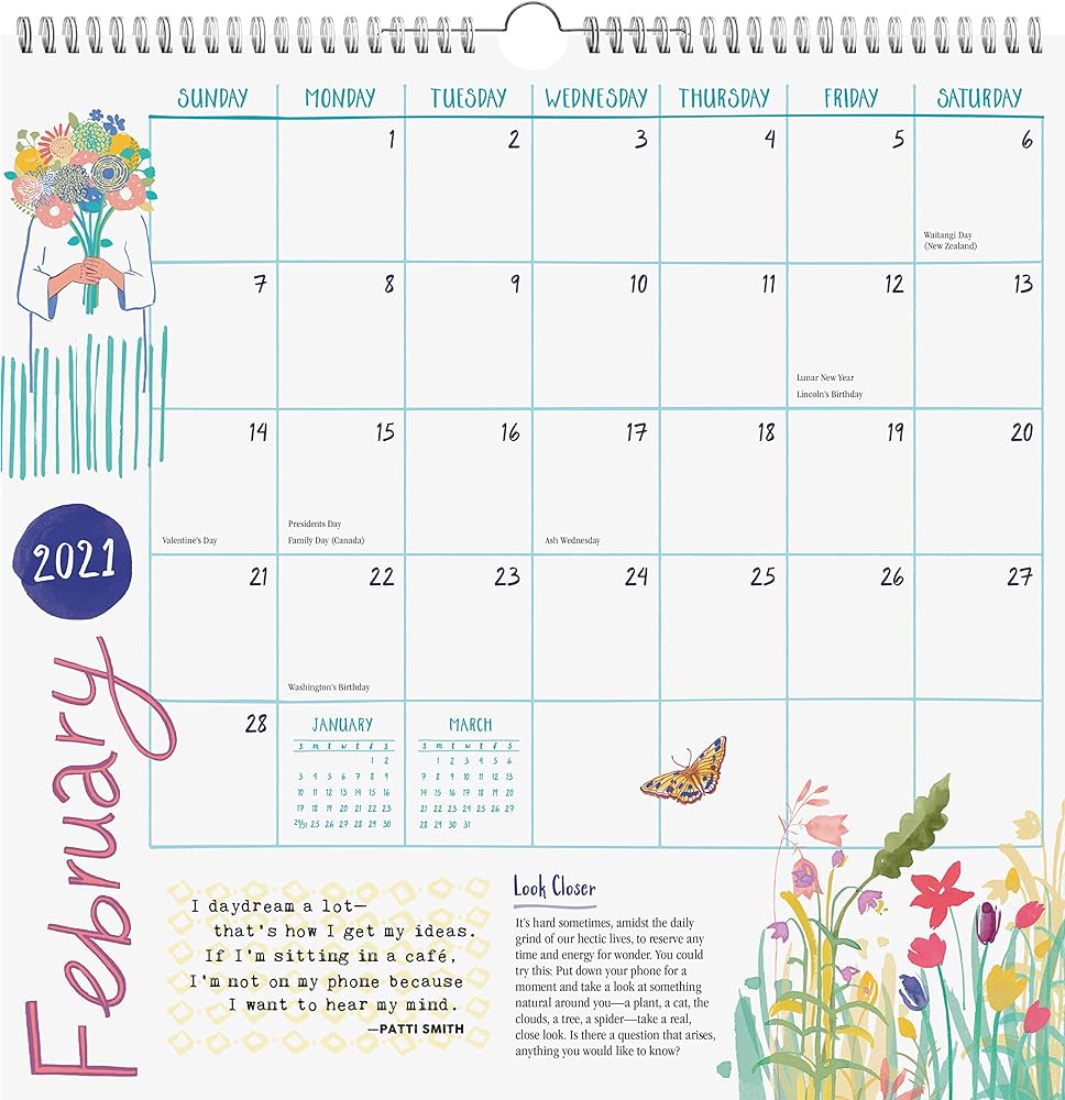 Custom Printed Calendar - High-quality Paper, A4/a3/custom Sizes, Wire-o Or Spiral Binding | Glossy Or Matte Lamination, Logo & Image Customization