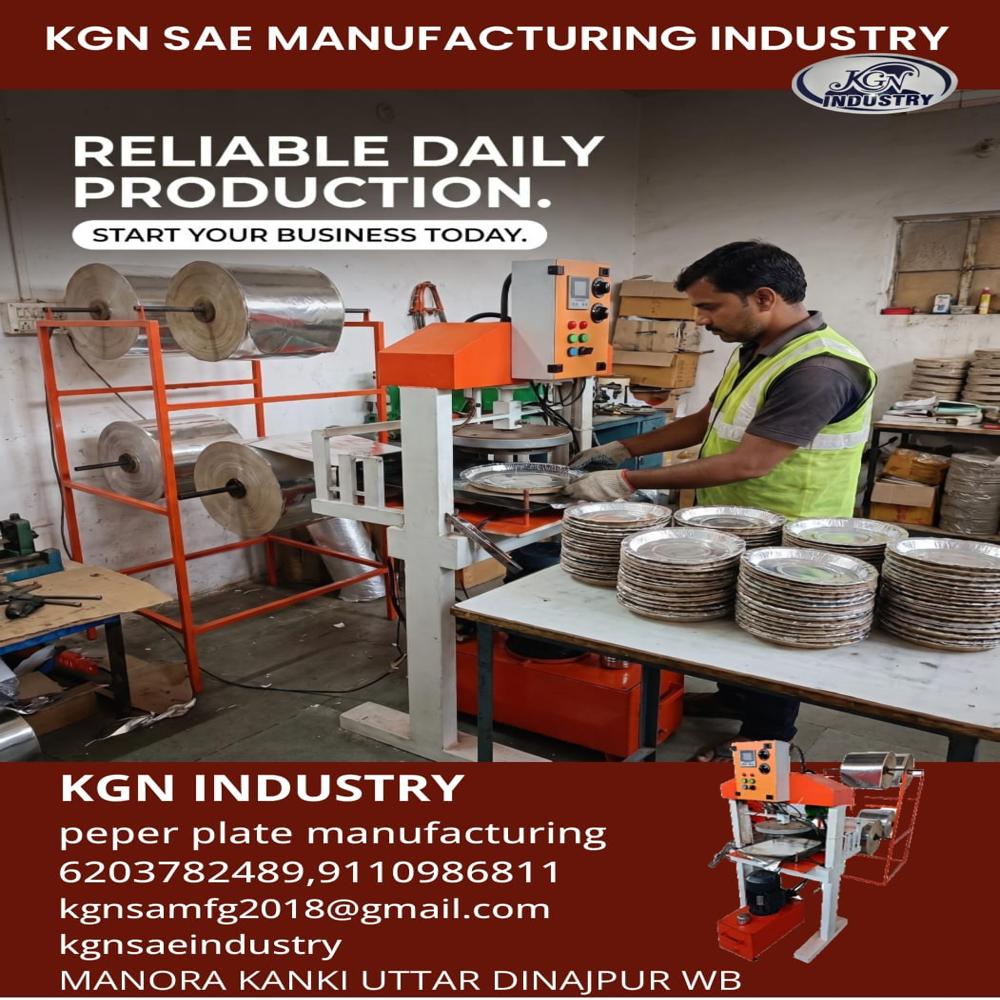Hydraulic Paper Plate Making Machine