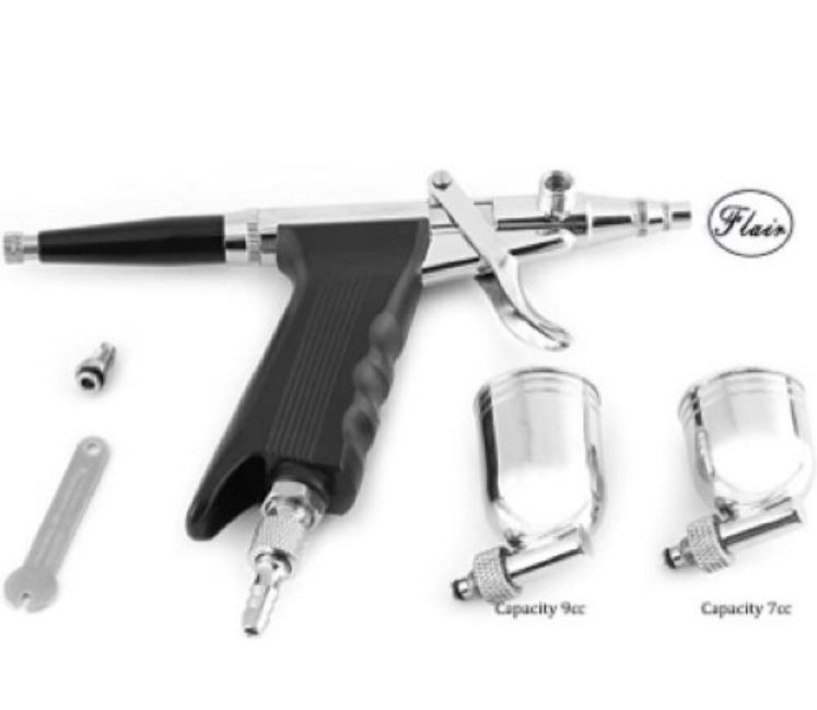 Spray Gun F-116 - Color: Silver