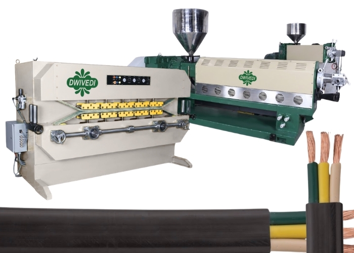 Three Core Round Flat Submersible Cable Manufacturing Plant