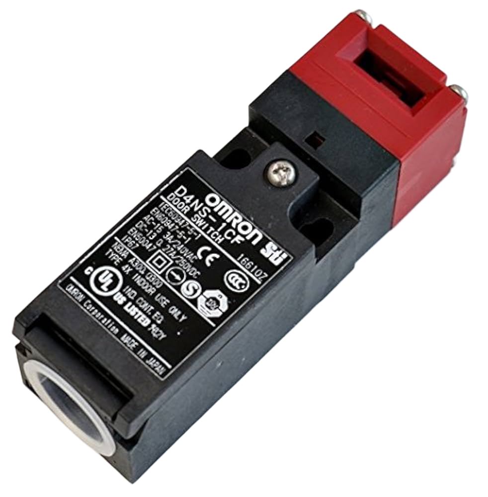 Omron D4ns-1cf Safety Door Switch - Color: Black & Red