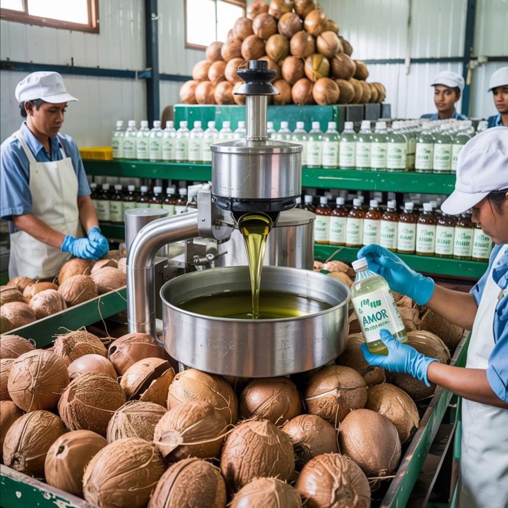COCONUT OIL EXTRACTION PLANT