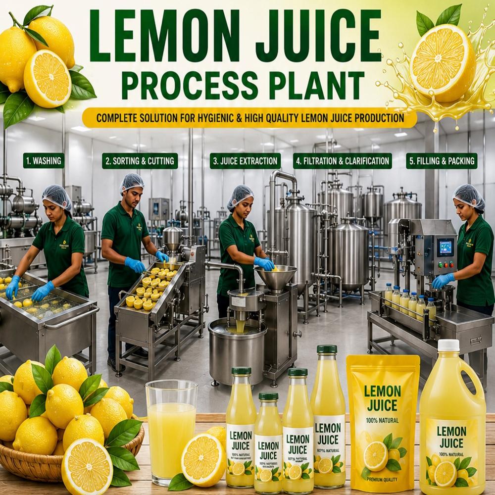 LEMON JUICE PROCESSING PLANT