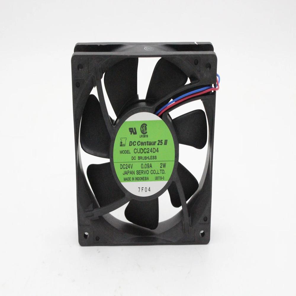 CENTAUR CUDC24D4 24V DC 0.09A 8038mm Ball Bearing Industrial Axial Cooling Fan