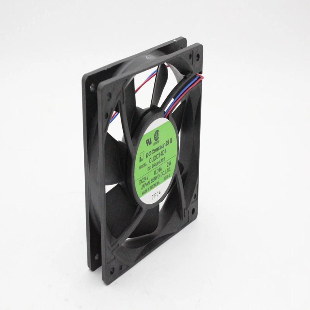 CENTAUR CUDC24D4 24V DC 0.09A 8038mm Ball Bearing Industrial Axial Cooling Fan
