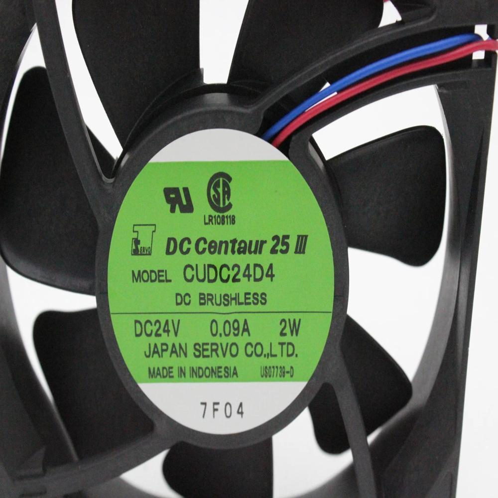 CENTAUR CUDC24D4 24V DC 0.09A 8038mm Ball Bearing Industrial Axial Cooling Fan