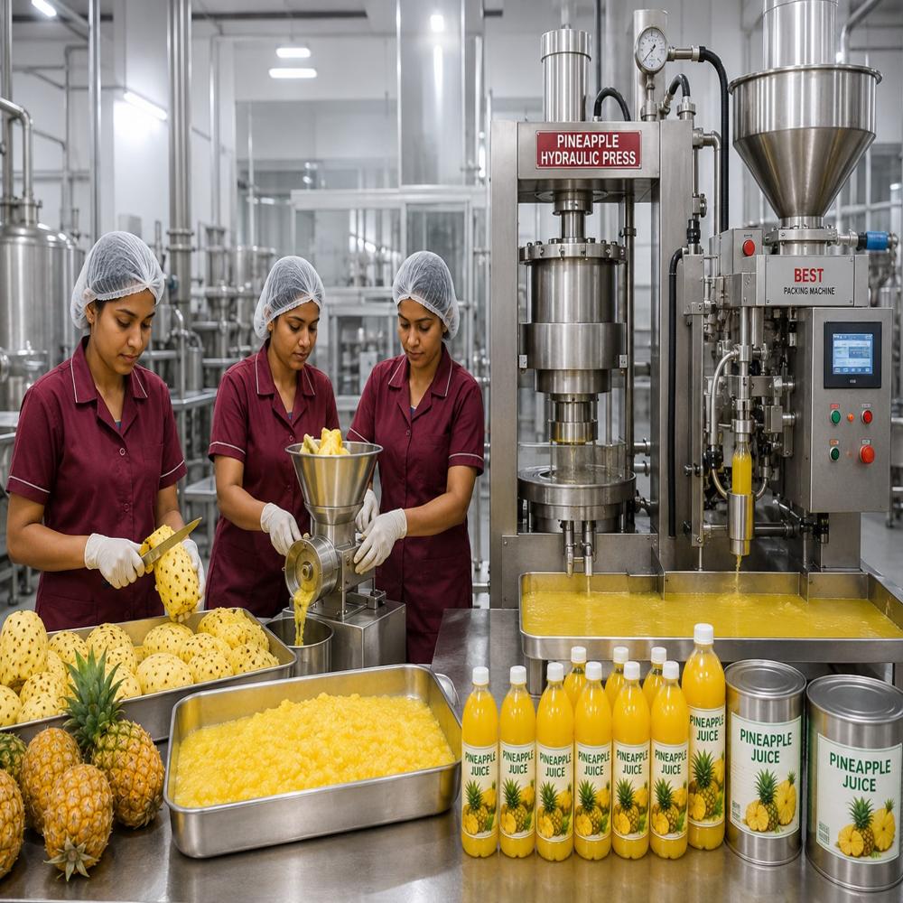 PINEAPPLE JUICE PROCESSING PLANT