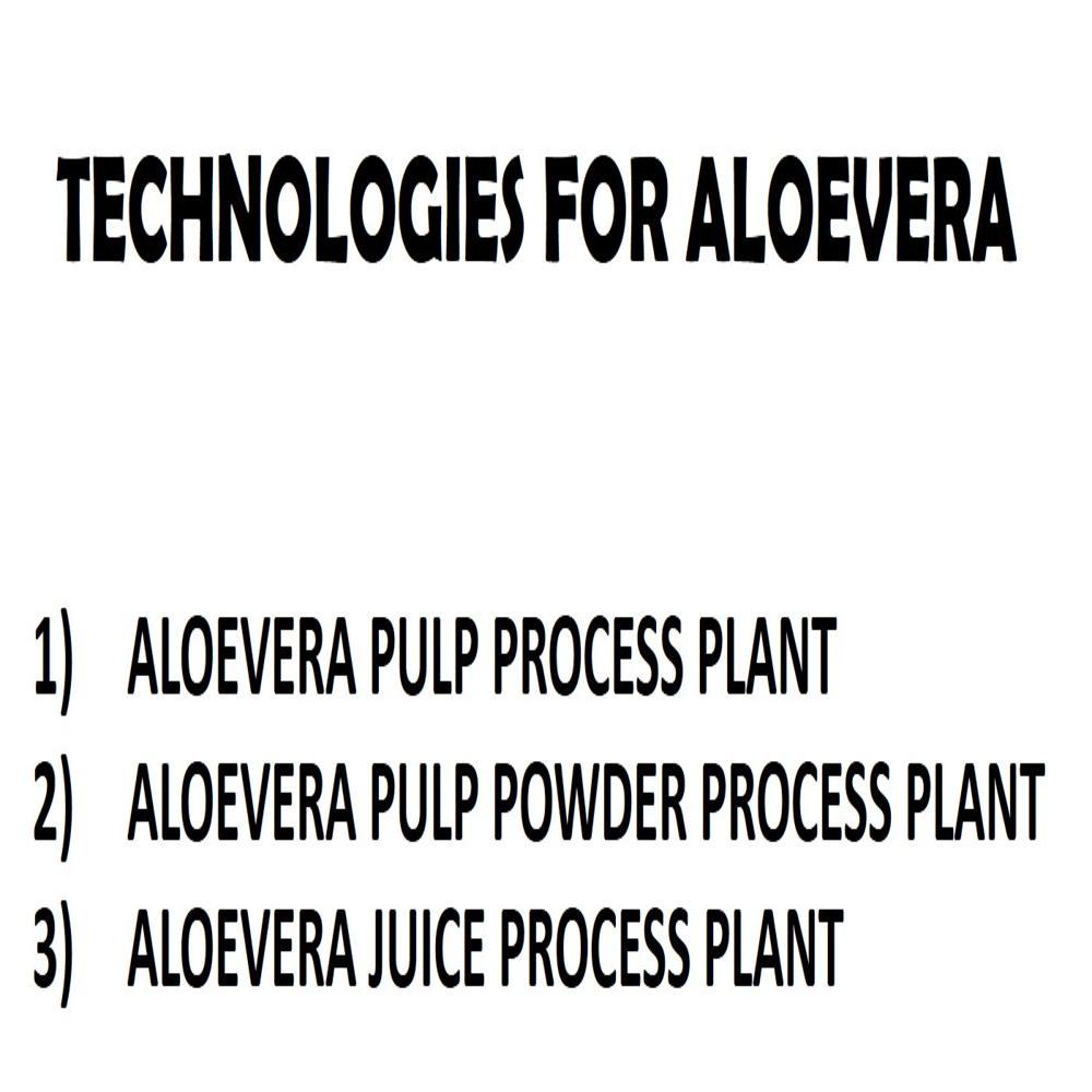 ALOEVERA JUICE PROCESSING PLANT