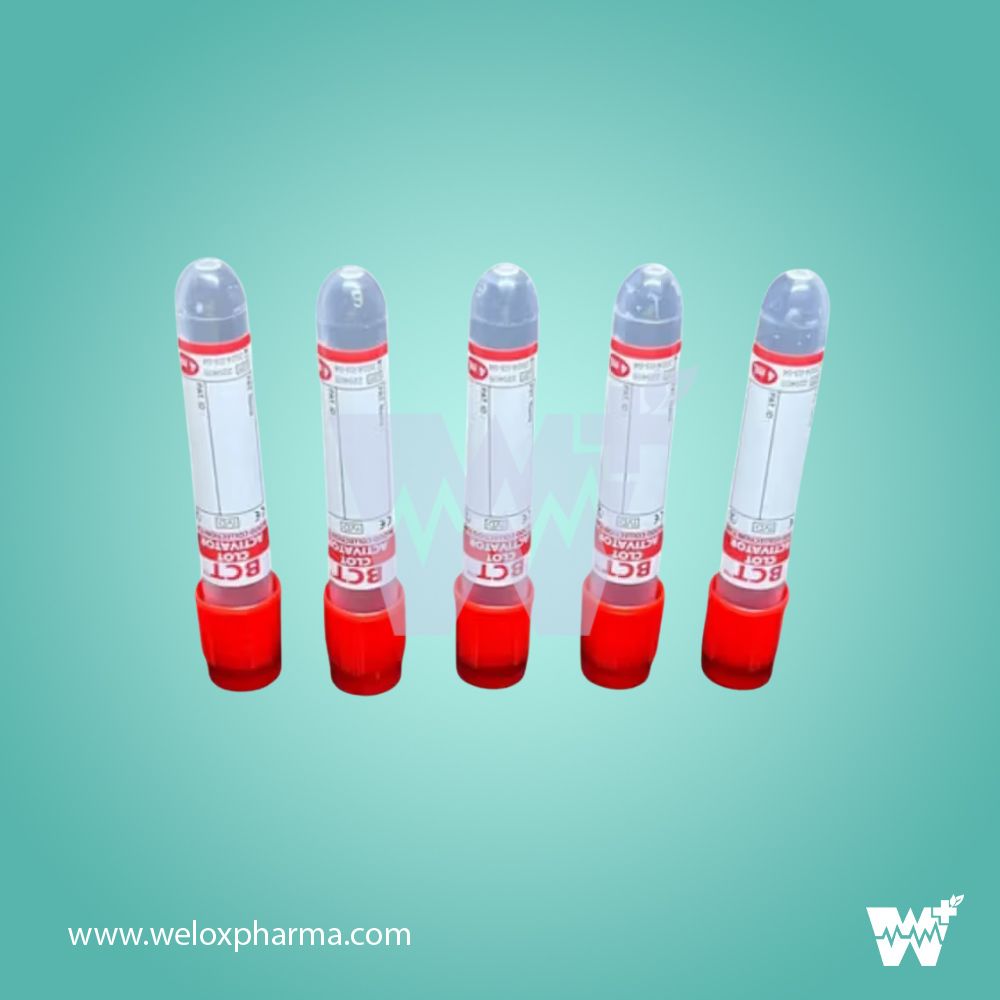 Non vaccum Clot activator Blood collection tube