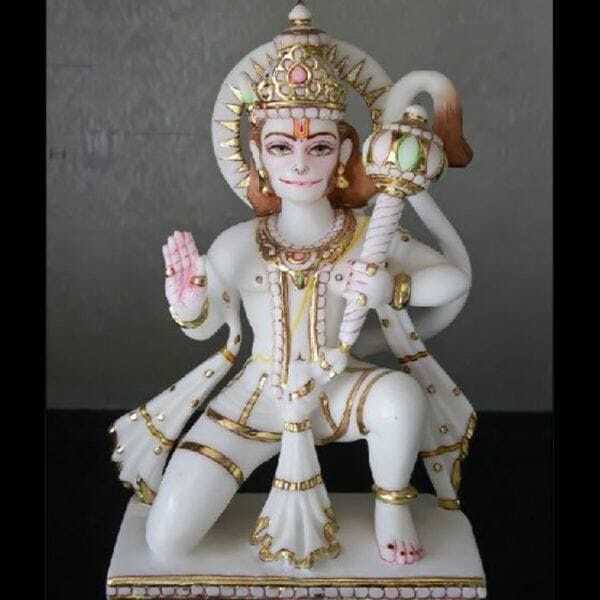Marble Hanuman Statue