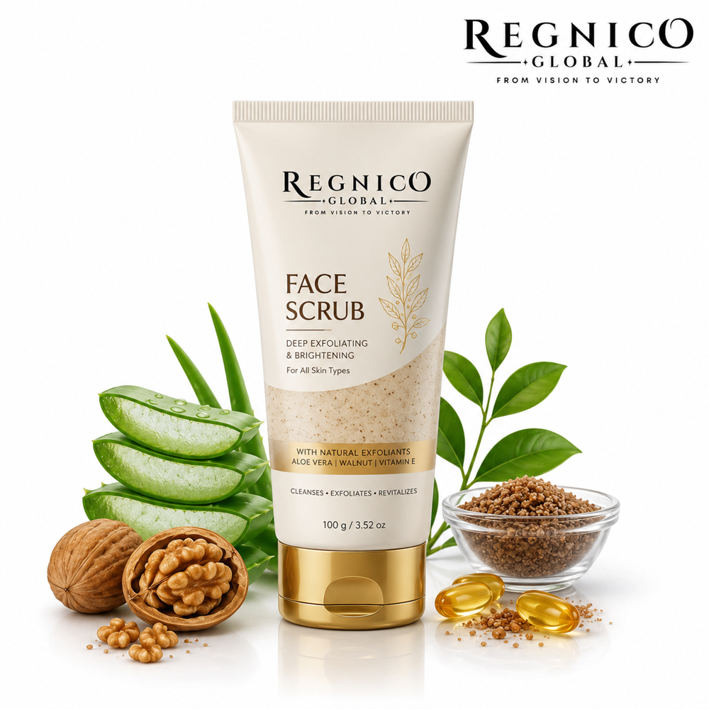 Face Scrub Manufacturer | Regnico Global | Third Party & Private Label Manufacturing