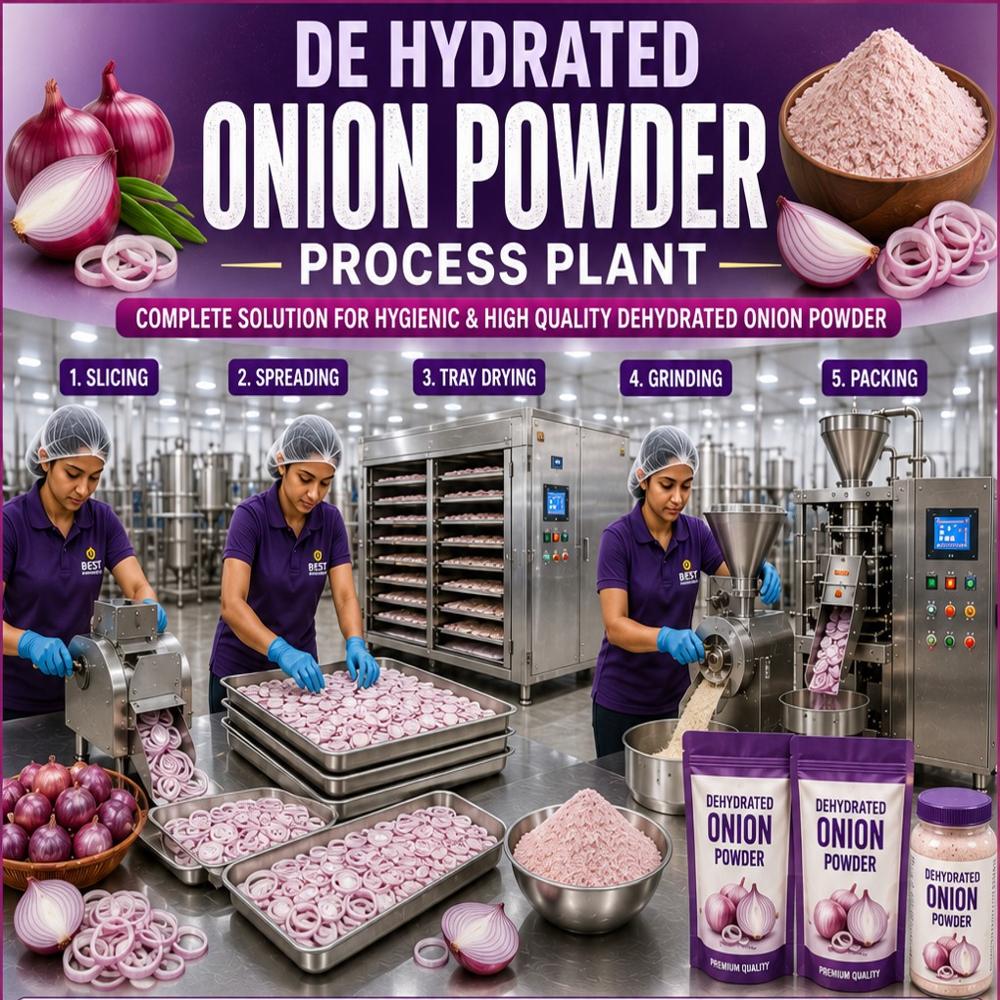 ONION  DEHYDRATION PROCESSING PLANT