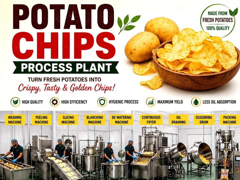 POTATO CHIPS PROCESSING PLANT